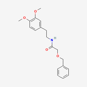 N-[2-(3,4-Dimethoxy-phenyl)-ethyl]-benzyloxy-acetamide