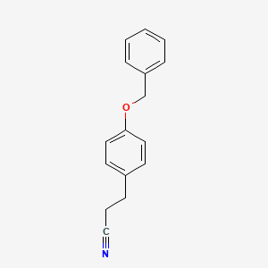 3-(4-Benzyloxyphenyl)propionitrile