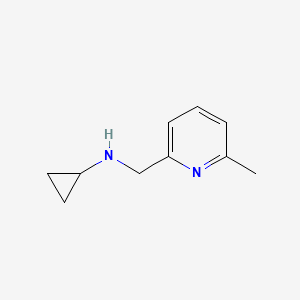 Cyclopropyl-(6-methyl-pyridin-2-ylmethyl)-amine