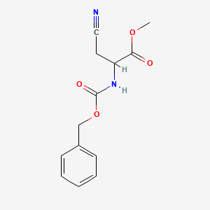 N-benzyl oxycarbonyl p-cyanoalanine methyl ester