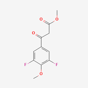Methyl(3,5-difluoro-4-methoxybenzoyl)acetate
