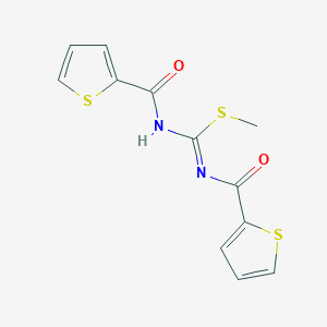 1,3-Dithenoyl-2-methylthio-pseudourea