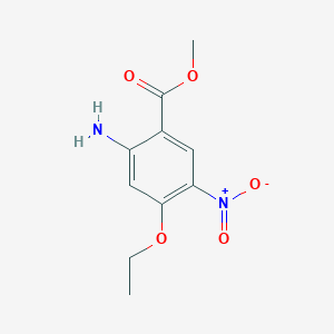 2-Amino-4-ethoxy-5-nitrobenzoic acid methyl ester