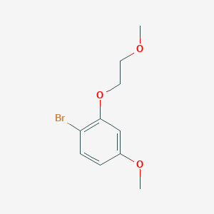 1-Bromo-4-methoxy-2-(2-methoxy-ethoxy)-benzene