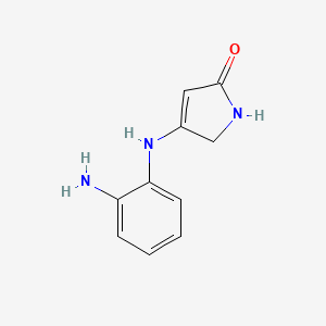 4-((2-Aminophenyl)amino)-3-pyrrolin-2-one