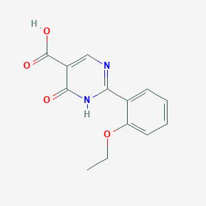 1,6-Dihydro-6-oxo-2-(2-ethoxyphenyl)pyrimidine-5-carboxylic acid