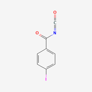 molecular formula C8H4INO2 B8274958 4-Iodobenzoyl isocyanate 