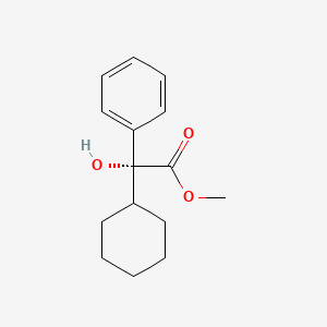 molecular formula C15H20O3 B8275026 Methyl cyclohexylphenylglycolate, (-)- CAS No. 20585-38-0