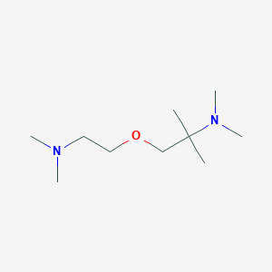 molecular formula C10H24N2O B8275176 1-[2-(dimethylamino)ethoxy]-N,N,2-trimethylpropane-2-amine 