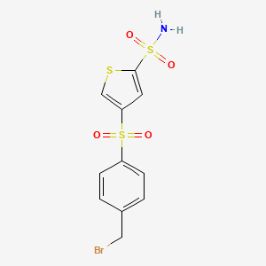 4-(4-Bromomethylphenylsulfonyl)thiophene-2-sulfonamide