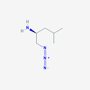 (1S)-1-Azidomethyl-3-methyl-butylamine