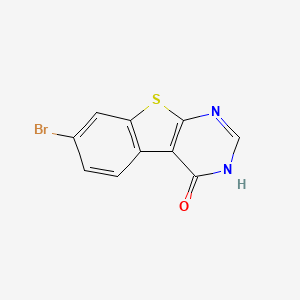 7-bromo[1]benzothieno[2,3-d]pyrimidin-4(3H)-one