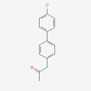 4-(4-Chlorophenyl)phenylpropan-2-one