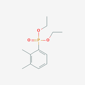 molecular formula C12H19O3P B8275365 Diethyl (2,3-dimethylphenyl)phosphonate 