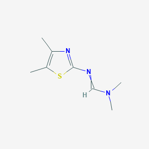 N'-(4,5-Dimethyl-2-thiazolyl)-N,N-dimethyl-methanimidamide