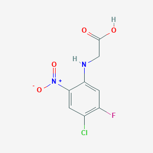 N-(4'-chloro-5'-fluoro-2'-nitrophenyl)glycine