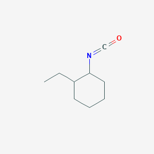 molecular formula C9H15NO B8275488 2-Ethylcyclohexylisocyanate 