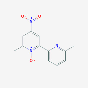 4-Nitro-6,6'-dimethyl-2,2'-bipyridine-N-oxide