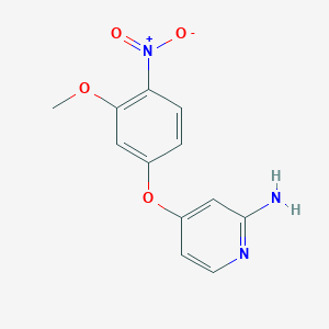 4-(3-Methoxy-4-nitrophenoxy)pyridin-2-amine