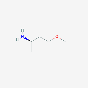 molecular formula C5H13NO B8275758 (R)-4-methoxybutan-2-amine 