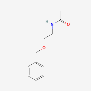 molecular formula C11H15NO2 B8275796 N-(2-Benzyloxyethyl)acetamide 