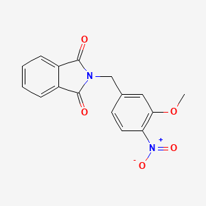 2-(3-Methoxy-4-nitro-benzyl)-isoindole-1,3-dione