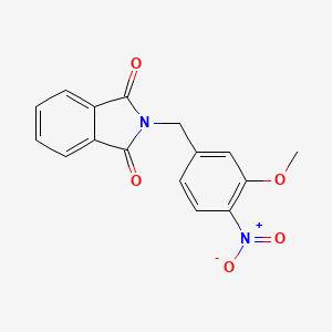 n-(3-Methoxy-4-nitrobenzyl)phthalimide