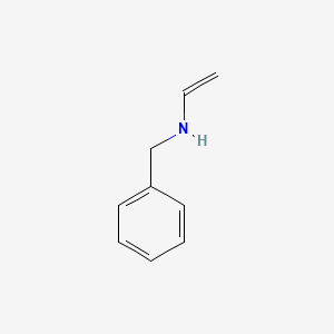 molecular formula C9H11N B8275855 Vinylbenzylamine CAS No. 10578-09-3