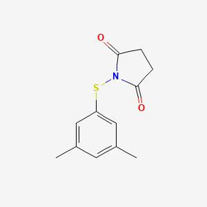molecular formula C12H13NO2S B8275876 N-(3,5-Dimethylphenylthio)succinimide CAS No. 473258-21-8