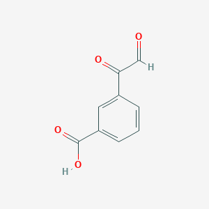 molecular formula C9H6O4 B8275889 3-Oxoacetyl-benzoic acid 