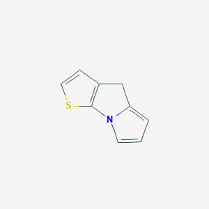 molecular formula C9H7NS B8275937 Thieno[3,2-b]pyrrolizine 