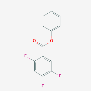 molecular formula C13H7F3O2 B8275988 Phenyl 2,4,5-trifluorobenzoate 