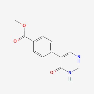 Methyl 4-(6-oxo-1,6-dihydropyrimidin-5-yl)benzoate