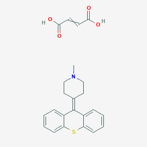 molecular formula C23H23NO4S B082762 盐酸匹美替辛 CAS No. 13187-06-9