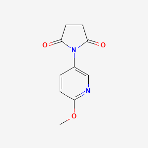 1-(6-Methoxy-pyridin-3-yl)-pyrrolidine-2,5-dione