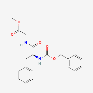 N-Carbobenzyloxy-phenylalanylglycine ethyl ester