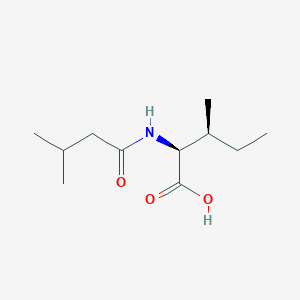 molecular formula C11H21NO3 B8276580 N-(isovaleryl)-L-isoleucine 