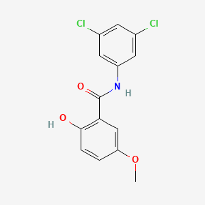 N-(3,5-Dichlorophenyl)-2-hydroxy-5-methoxybenzamide