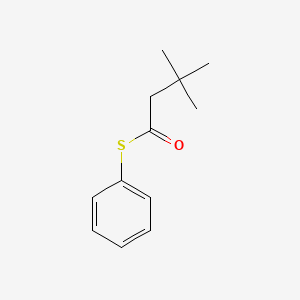 S-Phenyl 3,3-dimethylbutanethioate