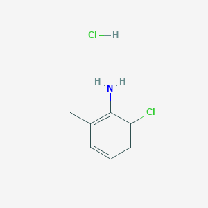 molecular formula C7H9Cl2N B8276782 6-Chloro-o-toluidine hydrochloride CAS No. 51085-50-8