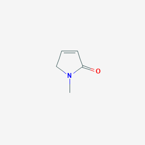 molecular formula C5H7NO B082768 1-Methyl-1H-pyrrol-2(5H)-one CAS No. 13950-21-5