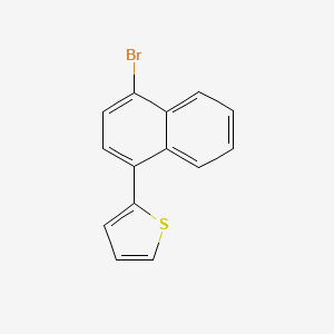 2-(4-Bromonaphthalen-1-yl)thiophene