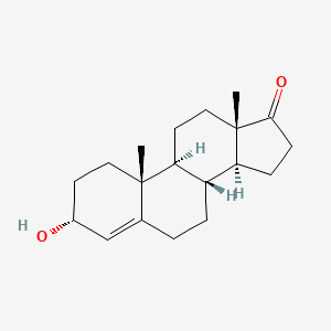 molecular formula C19H28O2 B8277326 3alpha-Hydroxyandrost-4-en-17-one 