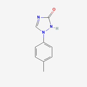 molecular formula C9H9N3O B8277396 3-hydroxy-1-(4-methylphenyl)-1,2,4-1H-triazole 