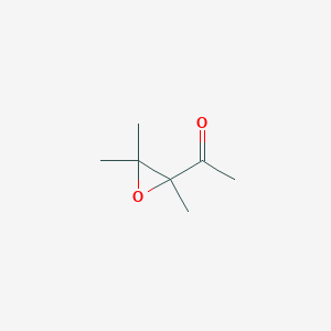 molecular formula C7H12O2 B082775 1-(Trimethyloxiranyl)ethanone CAS No. 15120-99-7