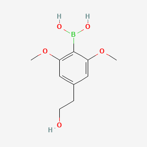 2,6-Dimethoxy-4-(2-hydroxyethyl)benzeneboronic acid