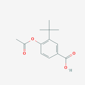 4-(Acetyloxy)-3-tert-butylbenzoic acid