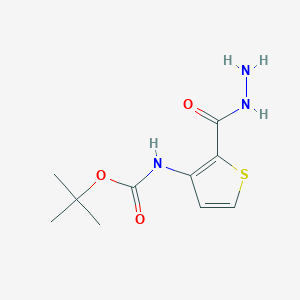 3-(tert-Butoxycarbonylamino)thiophene-2-carboxylic hydrazide