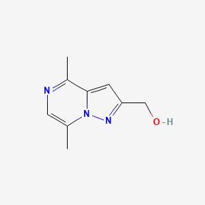 (4,7-Dimethylpyrazolo[1,5-a]pyrazin-2-yl)methanol