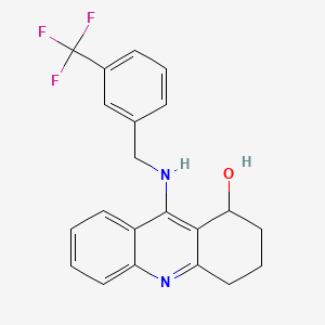 1,2,3,4-Tetrahydro-9-(((3-(trifluoromethyl)phenyl)methyl)amino)-1-acridinol